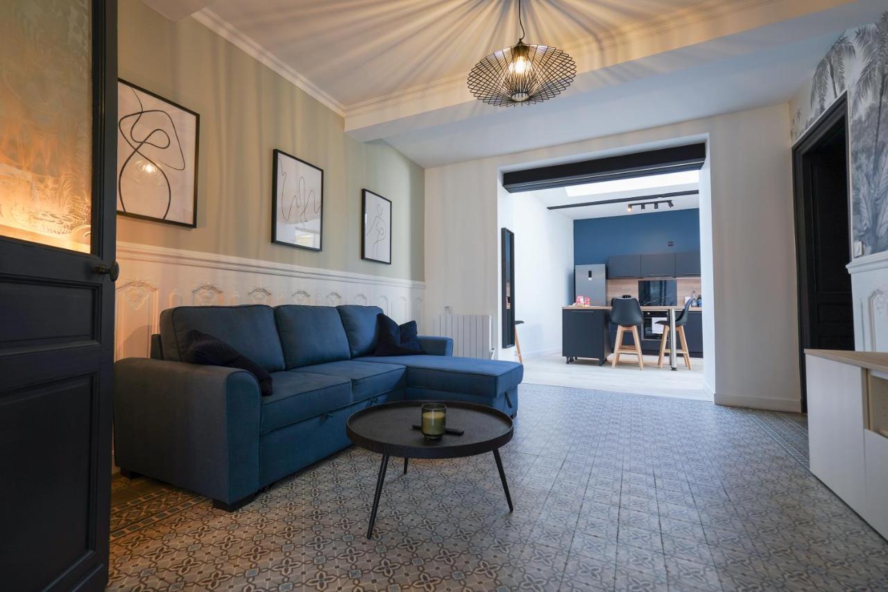 La Villa Berenice « Le Patio » En Coeur De Ville Saint-Amand-les-Eaux Luaran gambar