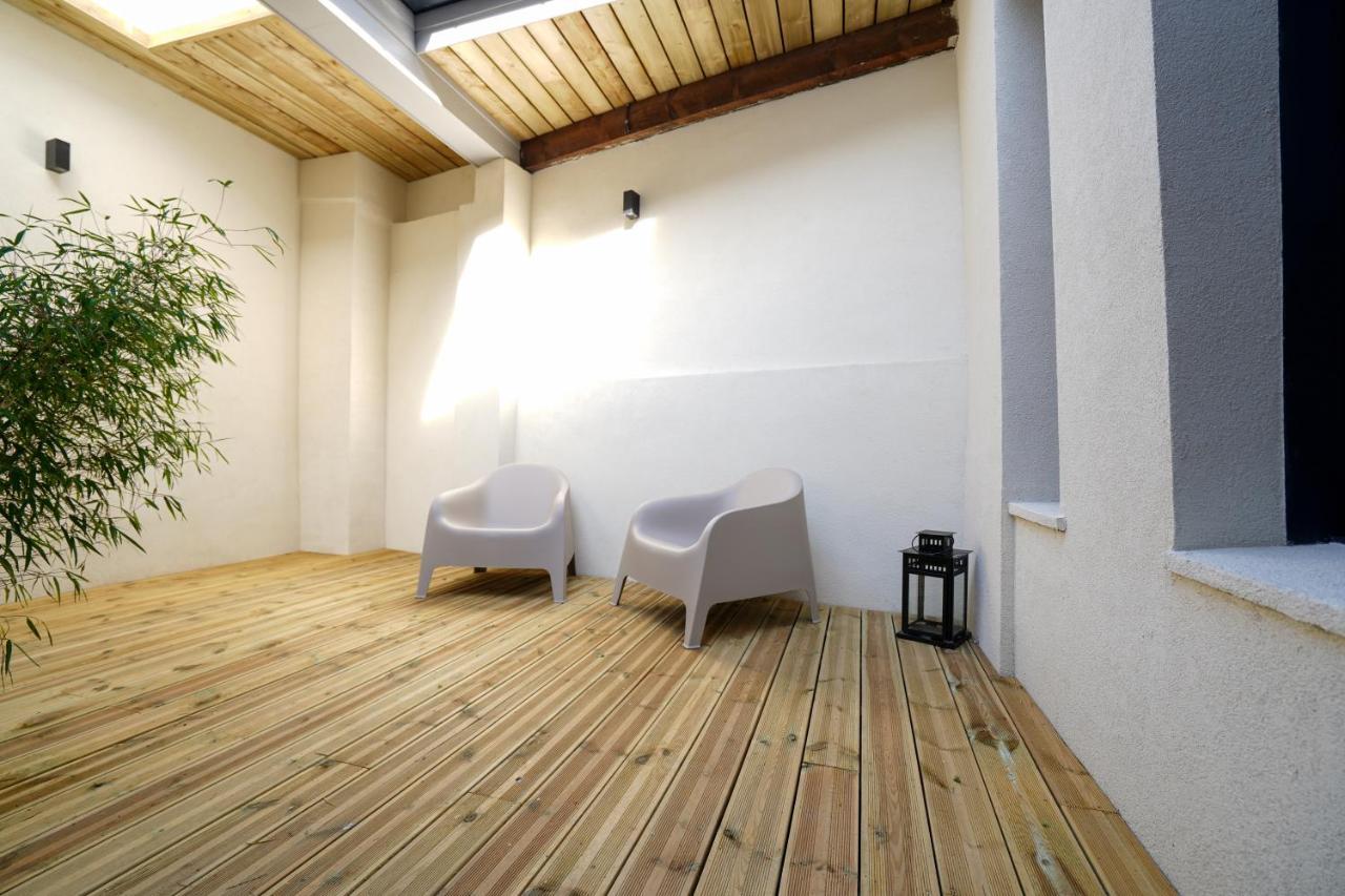 La Villa Berenice « Le Patio » En Coeur De Ville Saint-Amand-les-Eaux Luaran gambar